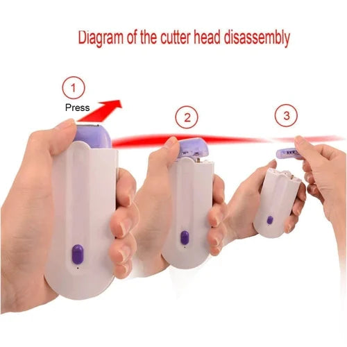 Imported⢠Yes Finishing Touch Face Body Instant Pain Free Hair Removal